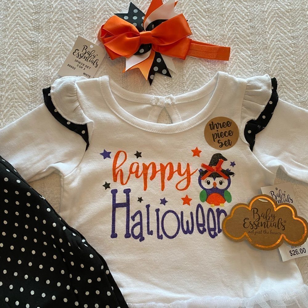Baby Essentials 3-pc Happy Halloween Set - Picture 2 of 7